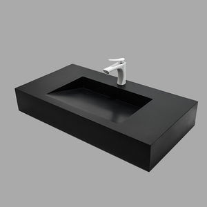 حوض غسيل يدوي علوي حديث بسطح صلب للأثاث والحمام بسطح صناعي - Product Image 6