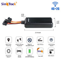 Rastreador GPS Sinotrack para Moto ST-906L, Dispositivo de Seguimiento con Corte Remoto por Relé, Pequeño Rastreador GPS 4G para Coche con Plataforma Gratuita