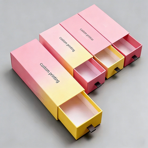 Caja de Regalo Premium <span class=keywords><strong>con</strong></span> Cajón Deslizable para Perfumes, <span class=keywords><strong>con</strong></span> Logotipo Personalizado, Empaque de Cartón Rígido para Almacenamiento de <span class=keywords><strong>Joyas</strong></span> - Product Image 1