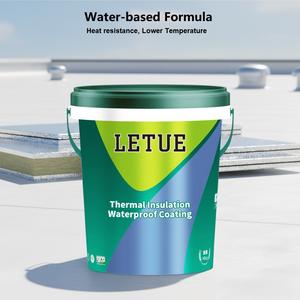 Revêtement imperméable d'isolation thermique de la chaleur UV adhésif imperméable <span class=keywords><strong>moins</strong></span> <span class=keywords><strong>cher</strong></span> pour le revêtement liquide <span class=keywords><strong>acrylique</strong></span> de refroidissement de Foof d'usine - Product Image 1