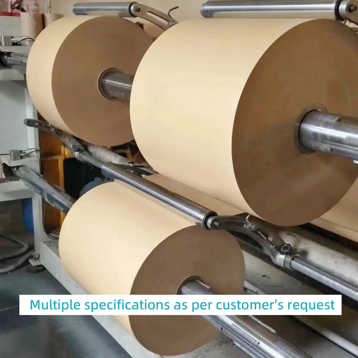 Prix d'usine papier artisanal en pâte de bois de qualité supérieure personnalisé papier enduit de silicone