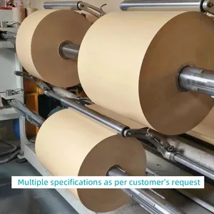 Harga pabrik kertas kerajinan bubur kayu Premium kustom kertas rilis berlapis silikon