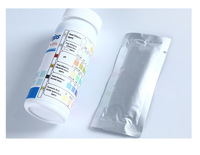 Kit de prueba de agua para piscina, bandas de prueba de calidad de agua, dureza pH, 6 en 1
