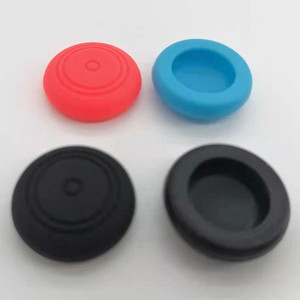 SYYTECH 4 pcs Silicone Caoutchouc Pouce Bâton Couverture <span class=keywords><strong>Joystick</strong></span> Grip Cap pour NS <span class=keywords><strong>Nintendo</strong></span> <span class=keywords><strong>Switch</strong></span> Controller - Product Image 4