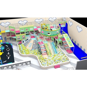 <span class=keywords><strong>Parque</strong></span> de Trampolines Qiaoqiao de 860 Metros Cuadrados con Circuito de Cuerdas para Escalar y Foso de Espuma - Product Image 1