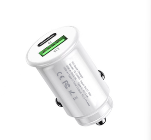 Cargador de coche para teléfono de 48W <span class=keywords><strong>tipo</strong></span> <span class=keywords><strong>C</strong></span> + USB de carga rápida Dual PD 30W + USB QC3.0 18W MAX para ranura para encendedor de coche adaptador Universal para camión - Product Image 2