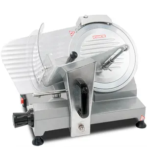 Industrial Electric Meat Slicer Machine for Frozen Chicken Breast Fillet Fish Jerky Smoked Kitchen Food Shops New Used Condition