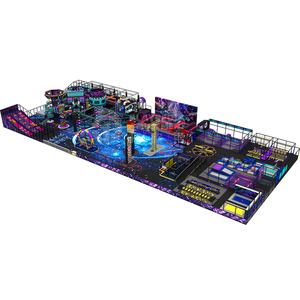 Aire de jeux pour enfants, jeux de ville, aire de jeux intérieure, parc commercial Cyberpunk Circus - Product Image 3