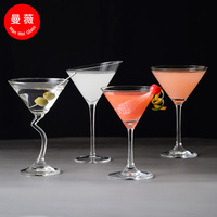 Offre Spéciale – Verres à Cocktail à Long Pied, Gobelets Multi-styles en Cristal pour Margaritas et Martinis, Idéaux pour Bars, Mariages et Fêtes