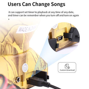 Nhà máy cung cấp điện tử chim cút & Vịt cuộc gọi MP3 chim âm thanh săn bắn người gọi thiết bị ABS vật liệu - Product Image 5