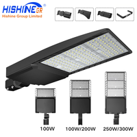 Lumière de parking Hishine pour extérieur, 300W, étanche, certifiée DLC, pour parking, parc urbain, zone résidentielle, garantie de 7 ans