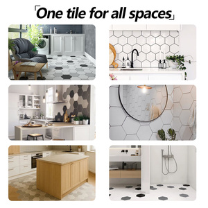 Baldosa Hexagonal Grande de Color Sólido 520*600mm, Estilo Moderno, Baldosa Personalizada <span class=keywords><strong>para</strong></span> Pared y Piso <span class=keywords><strong>para</strong></span> <span class=keywords><strong>Cocina</strong></span> y Baño - Product Image 4