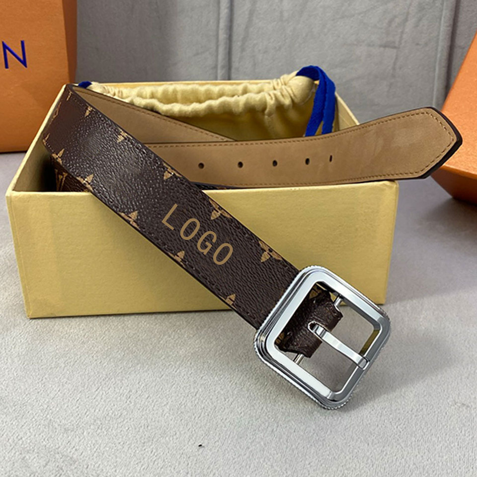 Wholesale High Quality Genuine Leather Belt,Custom Logo Luxury Designer V Belt,Father's Day A Birthday Present Belt Gift For Men