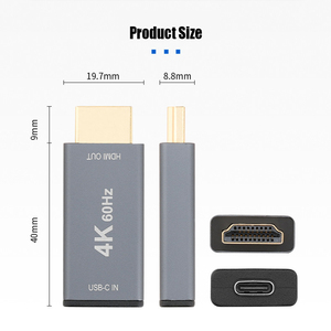 Ult-đoàn kết di động USB 3.1 Loại <span class=keywords><strong>C</strong></span> để <span class=keywords><strong>HDMI</strong></span> <span class=keywords><strong>Adapter</strong></span> 8K 60Hz HD <span class=keywords><strong>HDMI</strong></span> nam và Loại <span class=keywords><strong>C</strong></span> Nữ <span class=keywords><strong>adapter</strong></span> USB <span class=keywords><strong>C</strong></span> nữ để <span class=keywords><strong>HDMI</strong></span> <span class=keywords><strong>Adapter</strong></span> - Product Image 4