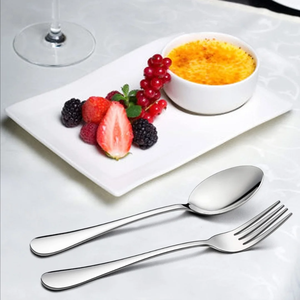 Stainless Steel Food Grade <b>Table</b> Spoon Dessert <b>Coffee</b> Salad Spoon Steak Knife Dinner Fork Tea Spoon Wholesale - Product Image 4