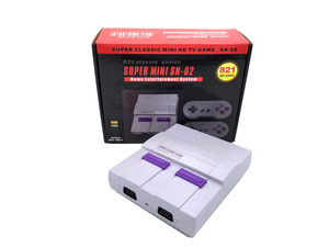 SNES Retro video game console với 821 Được xây dựng trong trò chơi HD Đầu ra hỗ trợ kết nối có dây tải về trò chơi-quà Tặng - Product Image 4