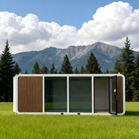 Maisonnette préfabriquée Apple Cabin de 20 pieds, maisonnette moderne, studio, conforme aux normes australiennes, bureau modulaire pour location en extérieur