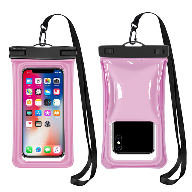 Wholesale Price for iPhone and Samsung and Xiaomi Basic IPX8 Waterproof Mobile PVC Case Diving Swimming Bags Phone Bag Pouch