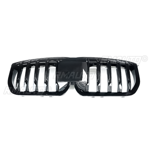 Pour BMW X1 U11 2023+ Calandre avant de voiture type « Kidney Grill » Racing Grille 18d 20i 23i 23d 25i 30e 30d Ligne simple Accessoires automobiles - Product Image 3