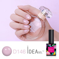 Vernis Gel Rouge Nude Effet Gelée Cosmétique Salon 648 Couleurs Haute Brillance Tenue Longue Durée 20 Jours Soak Off UV LED Végan Non Toxique
