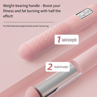 Corde à sauter double usage avec compteur électronique intelligent à capteur de poids pour adultes et enfants, vente en gros disponible, poignée en ABS