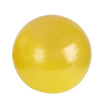 Palla da Yoga in PVC Anti-Scoppio, Spessa e Luminosa, per Pilates, Allenamento dell'Equilibrio, Uso Domestico e in Studio Fitness