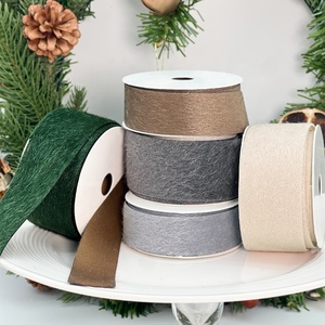 Nastro in Tessuto Peloso Personalizzato, Finta Pelliccia Shaggy, Monofacciale, Effetto Crine <span class=keywords><strong>di</strong></span> <span class=keywords><strong>Cavallo</strong></span>, per Decorazioni e Fiocchi, Qualità Premium - Product Image 1