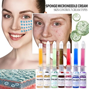 <span class=keywords><strong>Bio</strong></span> Biomicroneedling B5非侵襲性藻類ピールマイクロニードルマスクスキンケアクリームフェイスしわ防止スパイススポンジにきびトリートメント