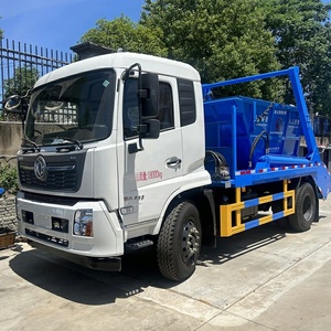 รถบรรทุกขยะแบบแขนยืด Dongfeng ความจุ 12 ลูกบาศก์เมตร เครื่องยนต์ดีเซล เกียร์ธรรมดา - Product Image 2