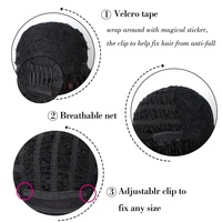 Perruque pour hommes en gros, perruques africaines en dreadlocks pour hommes, perruques en fibre chimique