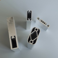 Profilés d'extrusion en aluminium sur mesure pour usine, toutes sortes, alliage d'aluminium 6061 6063, anodisés, pliage CNC, découpe, soudage, norme européenne