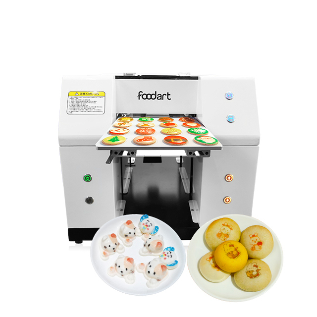 3d Digital Automatic Food Cake Printing Machine Edible Ink Colorful Food Printer