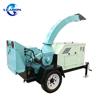 Broyeur de branches et de déchets de jardin professionnel, machine à broyer le bois, portable, alimenté au diesel