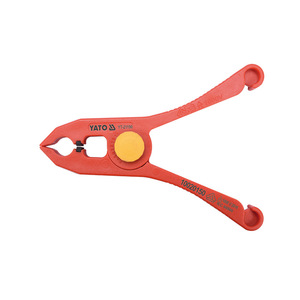 Pince isolée Yato YT-21190 en forme de C, pince électrique en plastique 1000V pour applications de fixation de fils - Product Image 1