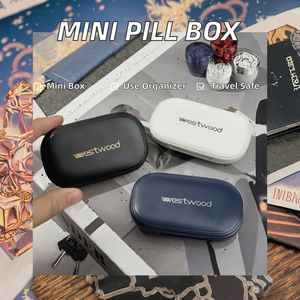 กล่องยาพกพาขนาดเล็ก WESTWOOD TP-017 รุ่นสั่งทำพิเศษจากโรงงาน กล่องจัดยาขนาดเล็ก ใช้งานสะดวกสำหรับทุกวันและการเดินทาง วัสดุทำจากพีซี - Product Image 2