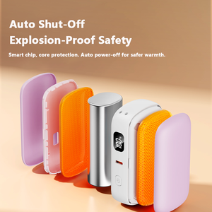 OEM 2-in-1 Power Bank & Hand Warmer 10000mAh <b>Portable</b> <b>Electric</b> Pocket <b>Heater</b> 3 Levels 45-55°C Double-Sided Heating - Product Image 3