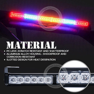 AUTODRAGONS Luces Estroboscópicas de Advertencia de Emergencia de 36 Pulgadas, 7 Patrones y Luz Sólida, Luces Estroboscópicas LED Ámbar con Señal de Giro, Freno y Reversa - Product Image 2