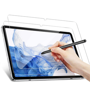 Protector de pantalla de vidrio templado 9H para Samsung Galaxy <span class=keywords><strong>Tab</strong></span> S7 + <span class=keywords><strong>Tab</strong></span> PRO <span class=keywords><strong>S8</strong></span> <span class=keywords><strong>Plus</strong></span> S9 FE + S10 Lite X616B X810 X806 P905 T976 9H - Product Image 1