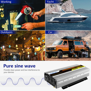 1700 Wát tinh khiết Sine Wave Power inverter12v DC để 240VAC điện biến tần - Product Image 6
