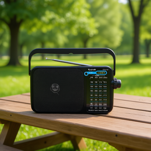 Radio portable Kooltech CPR120 FM AM SW1 SW2 22x12x5.5cm Alimentée par batterie rechargeable - Product Image 3