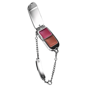 Nueva Crema Labial Multiusos de Doble Color con Logotipo Personalizado, Acabado Brillante, Ligera, Sedosa e Hidratante - Product Image 1