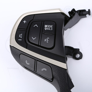 Toyota Hiace Innova <b>Steering</b> <b>Wheel</b> Control <b>Switch</b> Cruise Mode Button Black ABS Part NT-P-2253-A - Product Image 4