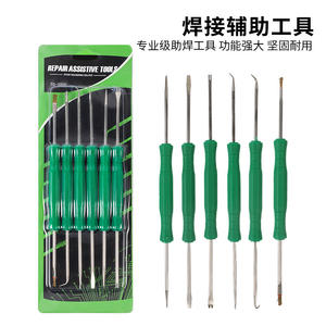 Juego de 6 Herramientas Auxiliares para Soldadura, Reparación de PCB, Limpieza y Desoldadura, Accesorios para Estaciones de Desoldadura - Product Image 2