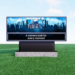 1ft x 2ft 'frameless Wall Mount HD ngoài trời tấm chống thấm nước LED Video tường Pitch 10 mét Màn hình biển quảng cáo pantallas publicitarias - Product Image 5