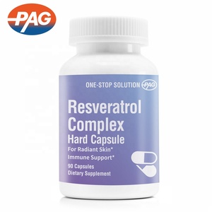 Obat kecantikan kulit Premium Label pribadi dengan Resveratrol kompleks Vitamin C Resveratrol kapsul keras kompleks - Product Image 1