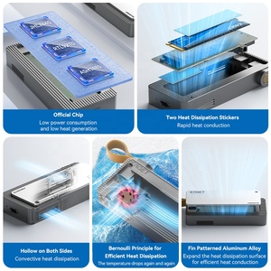 Boîtier <span class=keywords><strong>externe</strong></span> EAGET TSE4500 40 Gbps pour SSD M.2 NVMe 2280 PCIe, compatible USB4.0 et <span class=keywords><strong>Thunderbolt</strong></span> 3/4 - Product Image 5