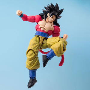Figura de Acción de Anime <span class=keywords><strong>Dragon</strong></span> <span class=keywords><strong>Ball</strong></span> GT S.H.<span class=keywords><strong>Figuarts</strong></span>, Juguete de PVC de 16 cm, Super Saiyan 4 Son Goku, Modelo de Resina en Figura Coleccionable - Product Image 3