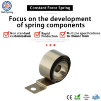 Heli Spring Clip à ressort à force constante en acier au carbone personnalisé pour horloges mécaniques, spirales, brosses électriques pour chiens et applications automobiles