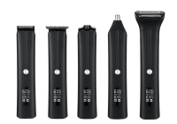 Kit de toilettage haut de gamme, affichage numérique LED et charge Type-C
