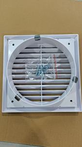 Diffuseur de plafond en plastique ABS, grilles à lamelles fixes, 125 mm carré, durable, installation facile, garantie de 2 ans pour les systèmes HVAC - Product Image 3